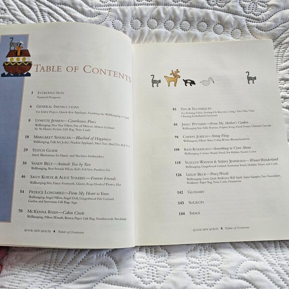 Quick-Sew Quilts Book By Best-Loved Designers Collection 1996 - Picture 5 of 11